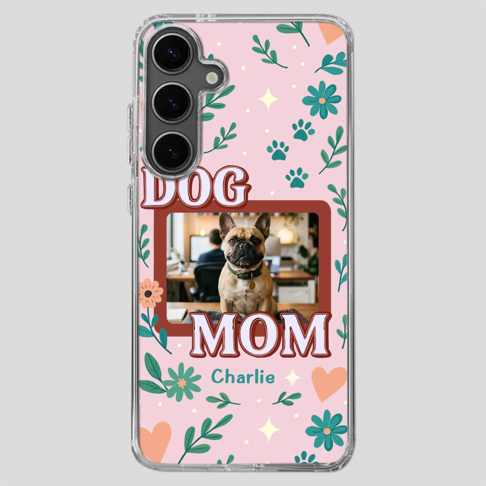 Personalized French Bulldog Phone Case – Dog Mom Cover Gift