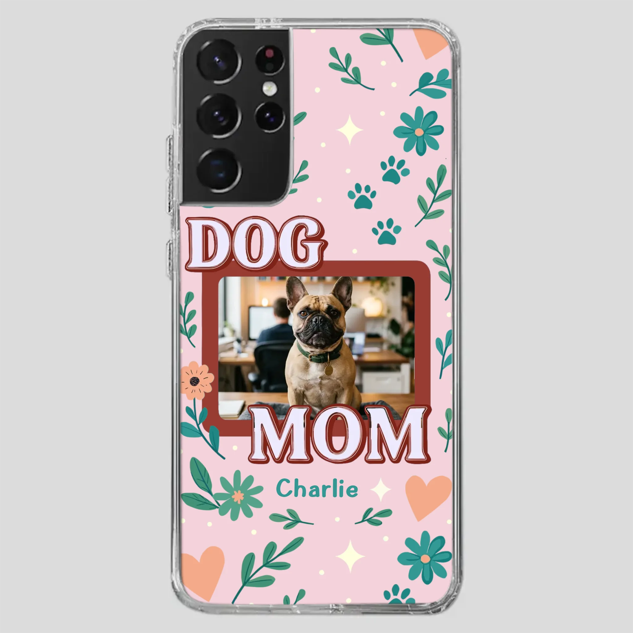 Personalized French Bulldog Phone Case – Dog Mom Cover Gift