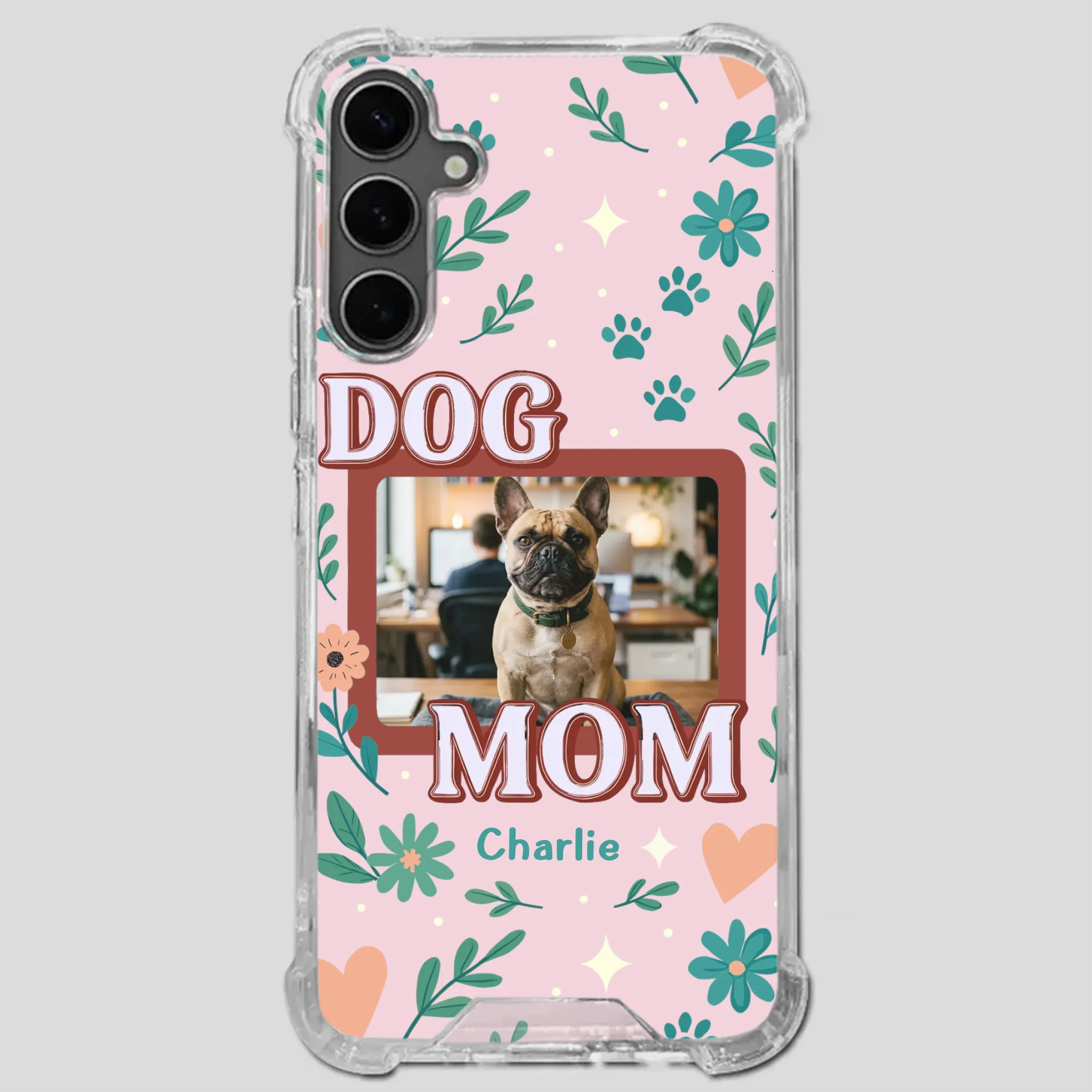 Personalized French Bulldog Phone Case – Dog Mom Cover Gift