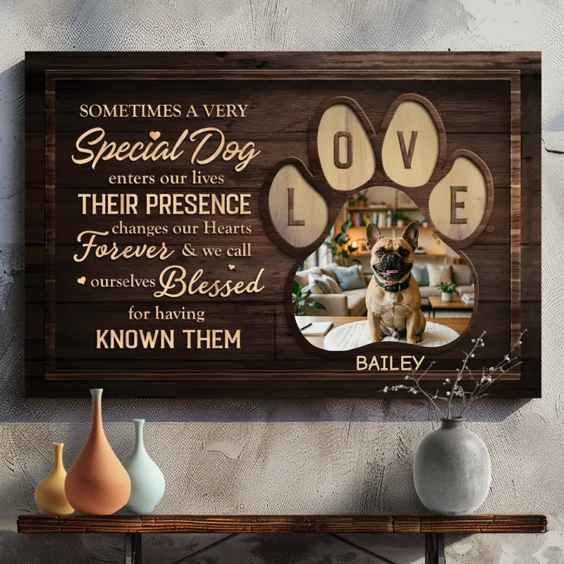 Customized French Bulldog Canvas Wall Art – Special Dog Gifts
