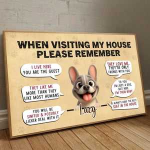 Poster Personalized for French Bulldog Lovers – Room Art Wall Posters