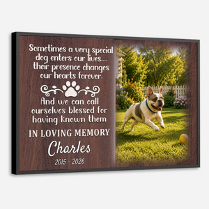 Customized French Bulldog Poster – In Loving Memory Dog Wall Art For Dog Lovers