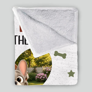 Personalized Frenchie Blanket – I Woof You Every Day Love Gift