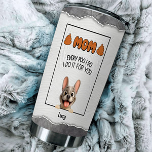 Personalized Frenchie Tumbler – Funny Custom Dog Tumbler Gift