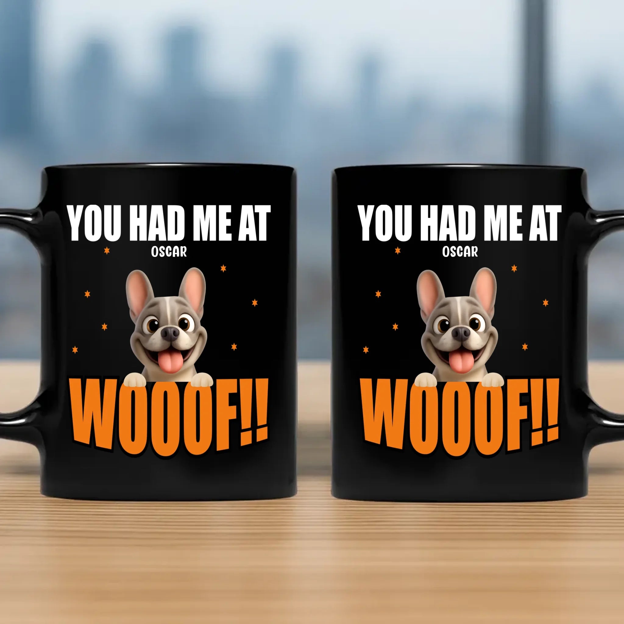 Custom French Bulldog Mug – You Had Me At Woof  Cup For Dog Lovers