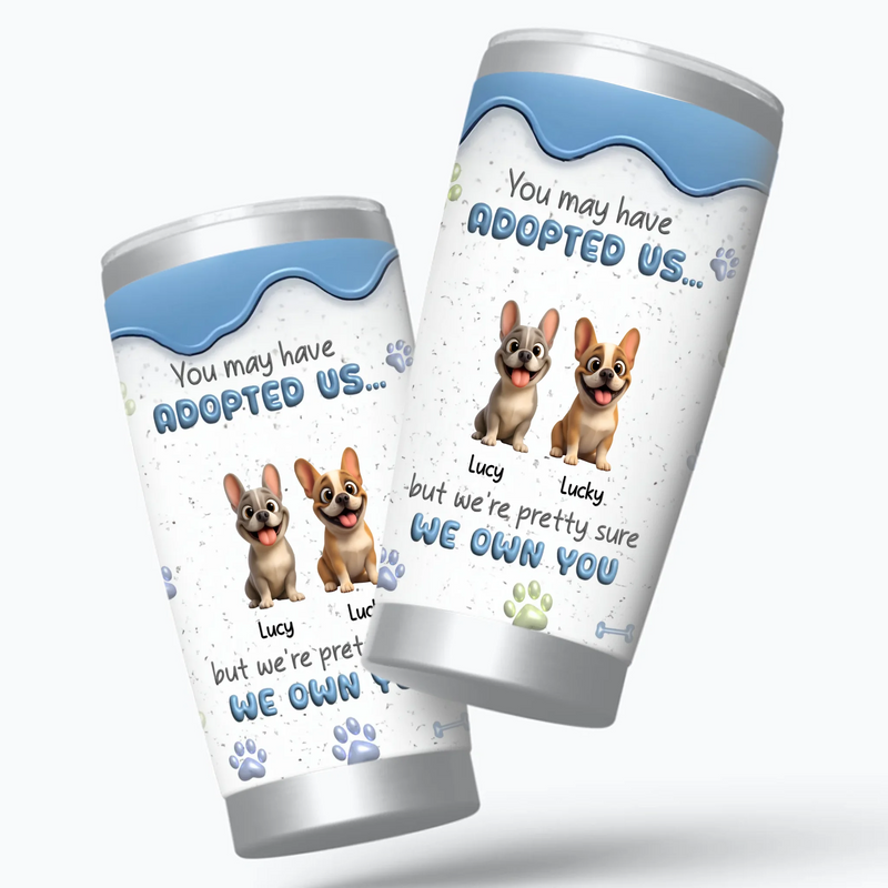 Custom Frenchie Tumbler – 