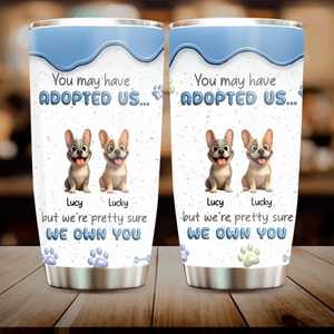 Custom Frenchie Tumbler – 