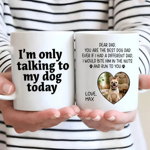 Custom French Bulldog Lover Mug - You Are The Best Dog Dad Ever Photo Present