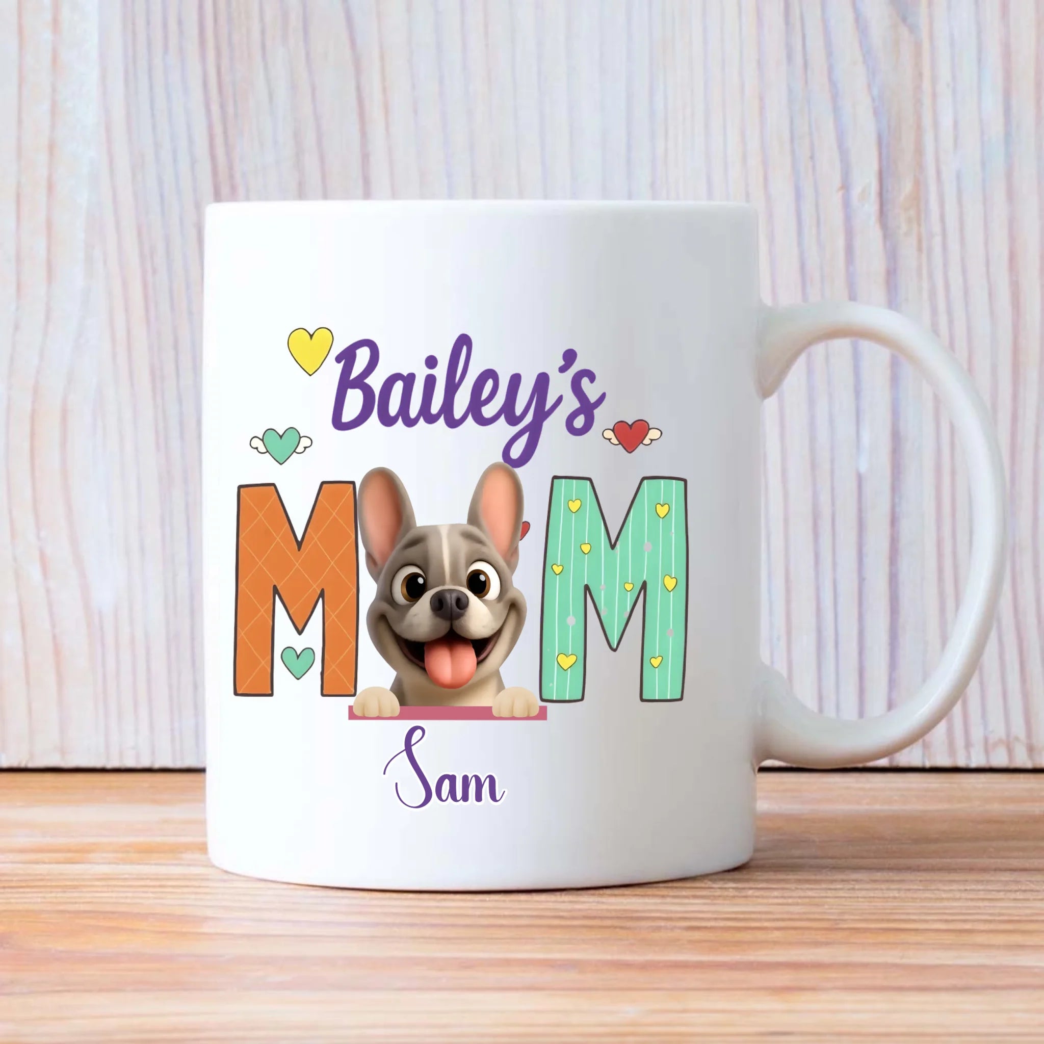 Bespoke French Bulldog Mug – Present For Dog Mom