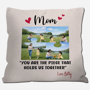 Unique Mom Personalized Picture Pillow with Name – Gift For Mommy