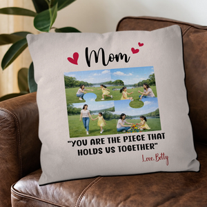 Unique Mom Personalized Picture Pillow with Name – Gift For Mommy