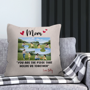 Unique Mom Personalized Picture Pillow with Name – Gift For Mommy