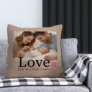 Custom Picture Pillow – Special Love Decor Present For Family