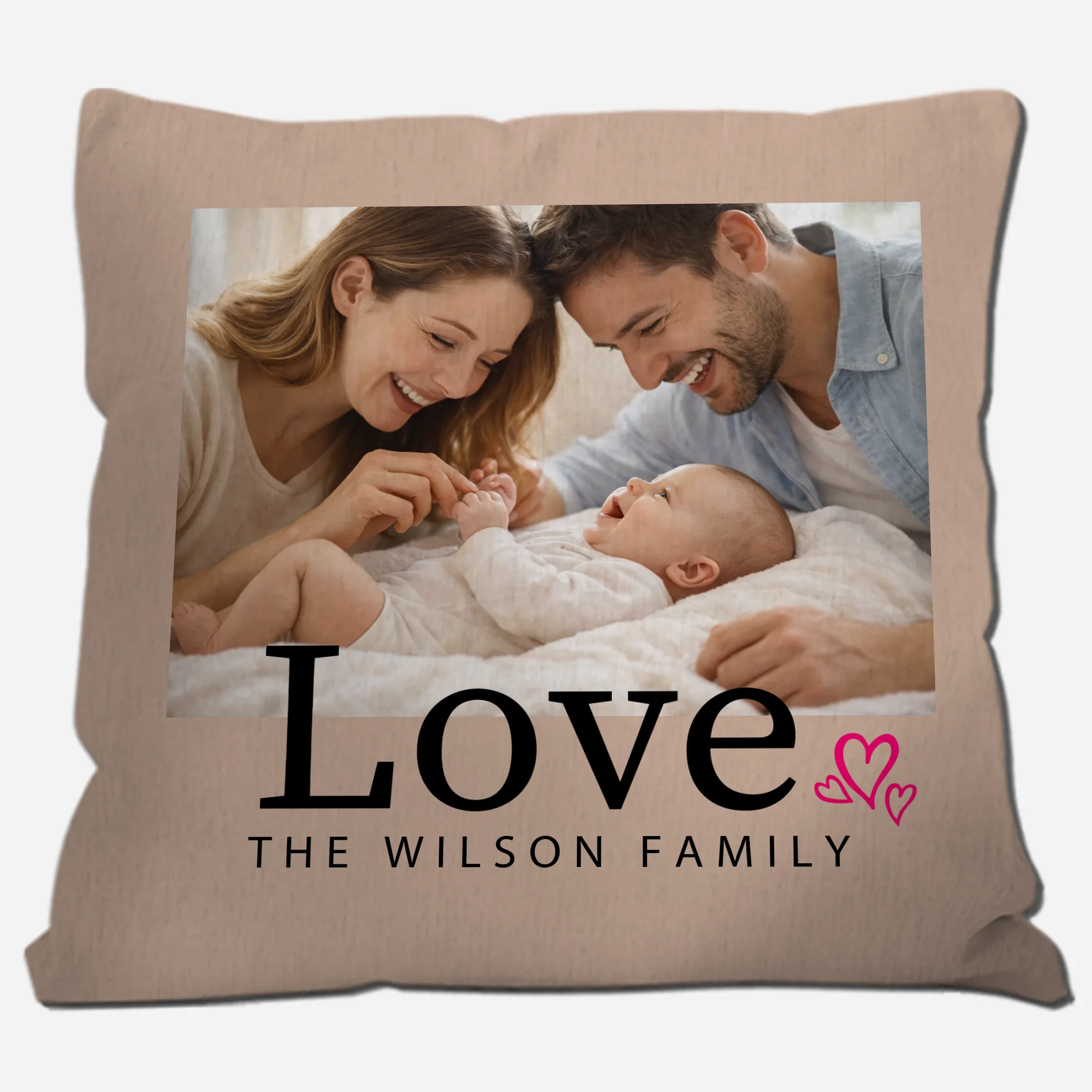 Custom Picture Pillow – Special Love Decor Present For Family
