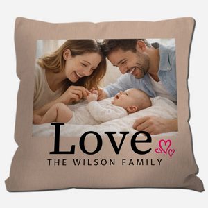 Custom Picture Pillow – Special Love Decor Present For Family