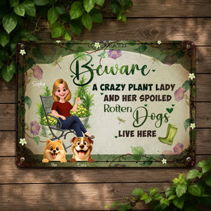 Customized Purple Morning Glory Yard Decor – Funny Outdoor Wall Metal Signs For Gift