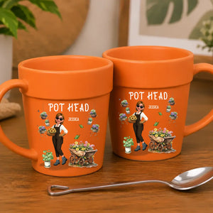 Bespoke Plant Pot Ceramic Mugs – Custom Name Mugs For Gardeners