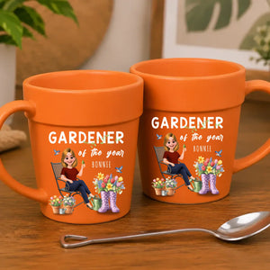 Bespoke Gardener Of The Year Ceramic Mugs – For Garden Lover Gift