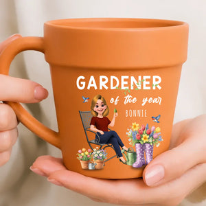 Bespoke Gardener Of The Year Ceramic Mugs – For Garden Lover Gift