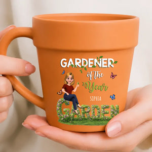 Unique Floral Garden – Customized Plant Pot Ceramic Mugs