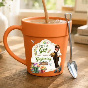 Bespoke Plant Pot Ceramic Mugs – Vintage Gift For Gardeners