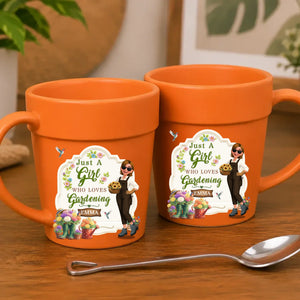 Bespoke Plant Pot Ceramic Mugs – Vintage Gift For Gardeners