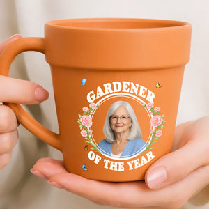 Unique Plant Pot Ceramic Mugs – Custom Photo And Birth Flower