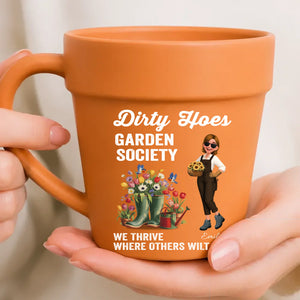 Personalized Plant Pot Mugs – Funny Garden Pun Cup Gifts