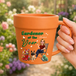 Unique Custom Plant Pot Mugs - Present For Best Gardeners