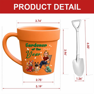 Unique Custom Plant Pot Mugs - Present For Best Gardeners