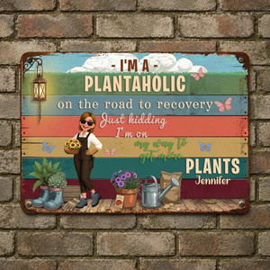 Bespoke Metal Signs Decor – Weatherproof Vintage Rainbow For Garden