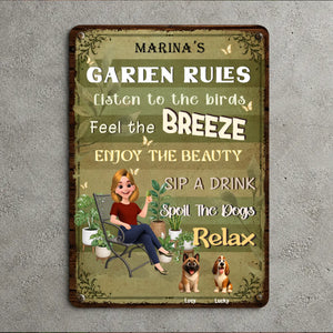 Customized Metal Signs Decor – Funny Outdoor Wall Signs For Gardeners
