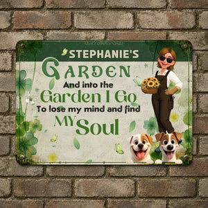 Weatherproof Vintage Garden Metal Signs – Gardeners And Dog Lovers Gift Bespoke