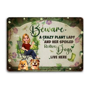 Customized Purple Morning Glory Yard Decor – Funny Outdoor Wall Metal Signs For Gift