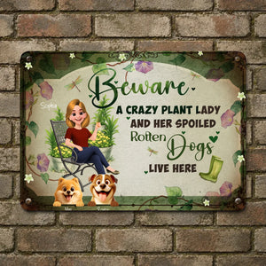 Customized Purple Morning Glory Yard Decor – Funny Outdoor Wall Metal Signs For Gift