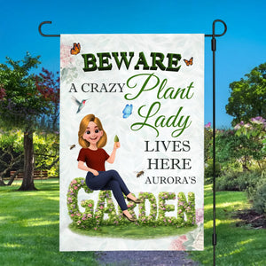 Colorful Flowers Bush Garden Flag – Unique Personalized Gardener Gift
