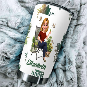 Unique Gardener Tumbler - You Don't Stop Gardening When You Get Old