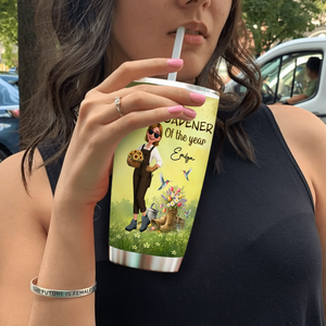 Personalized Gardener Of The Year Tumbler – Special Cup Gift