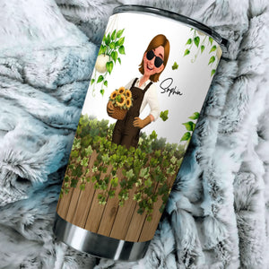 Bespoke It's Not Hoarding If It's Plants Tumbler – Gift For Gardener