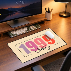 Personalized Vintage Birth Year Mouse Pad – Retro Gift | 89Prints