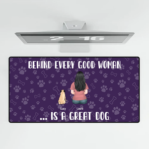 Personalized Dog Mom Mouse Pad with Custom Dogs | 89Prints