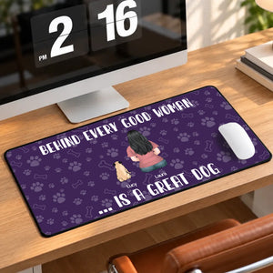 Personalized Dog Mom Mouse Pad with Custom Dogs | 89Prints