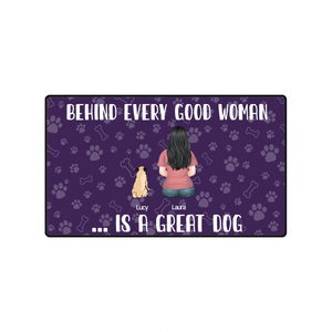 Personalized Dog Mom Mouse Pad with Custom Dogs | 89Prints