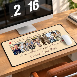 Personalized Brother Mouse Pad – Custom Photo Gift | 89Prints