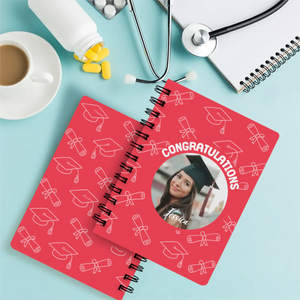 Congratulations Graduation Photo Spiral Journal | 89Prints