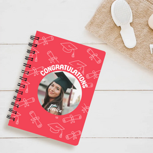 Congratulations Graduation Photo Spiral Journal | 89Prints
