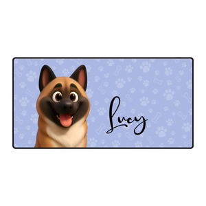 Personalized Large Mouse Pad – Custom Dog & Cat Photo Desk Mat
