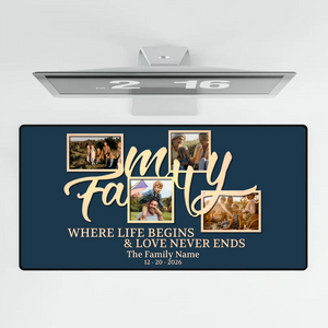 Customized Family Mouse Pad – Personalized Photo Gift | 89Prints