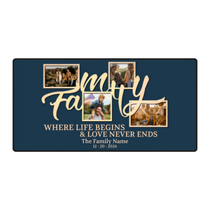 Customized Family Mouse Pad – Personalized Photo Gift | 89Prints
