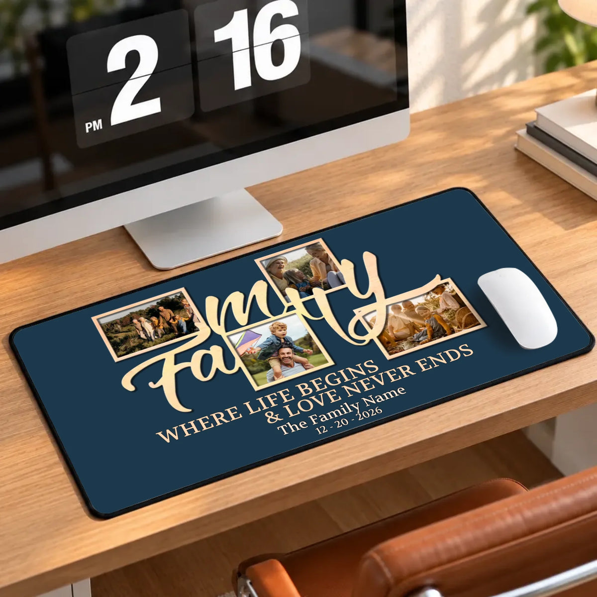 Customized Family Mouse Pad – Personalized Photo Gift | 89Prints